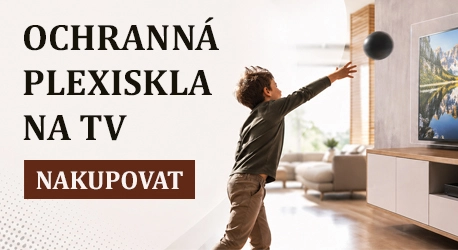 Ochranná plexiskla na TV obrazovky
