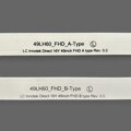 LED podsvícení LG 49LH604V, LG 49LH615V, LG 49LH630V, LG 49LH6047