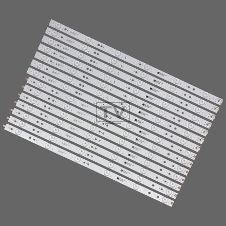 LED podsvícení Philips GJ-2K16-490-D712-P5-L + R | 49PUH, 49PUS