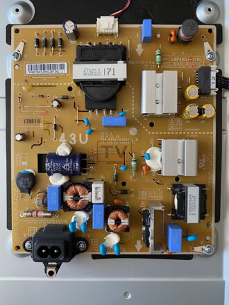 EAX67209001 (1.5) LG 43UJ635V použité náhradní díly