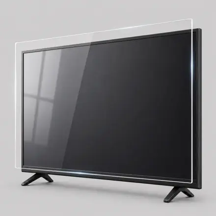 Ochrana TV obrazovky 58” – ochranné plexisklo na televizi / uchycení pomocí držáku
