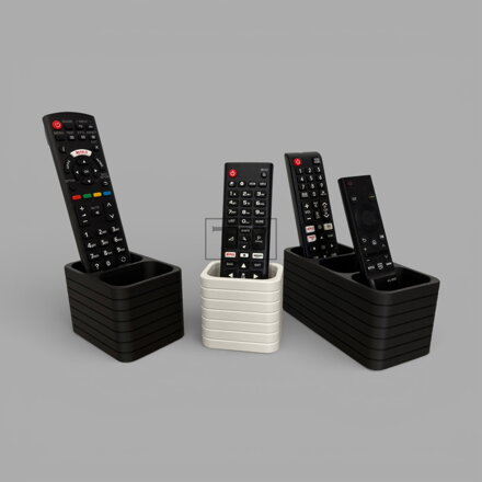 Elegantní stojan na dálkový ovladač (na stůl nebo poličku)
