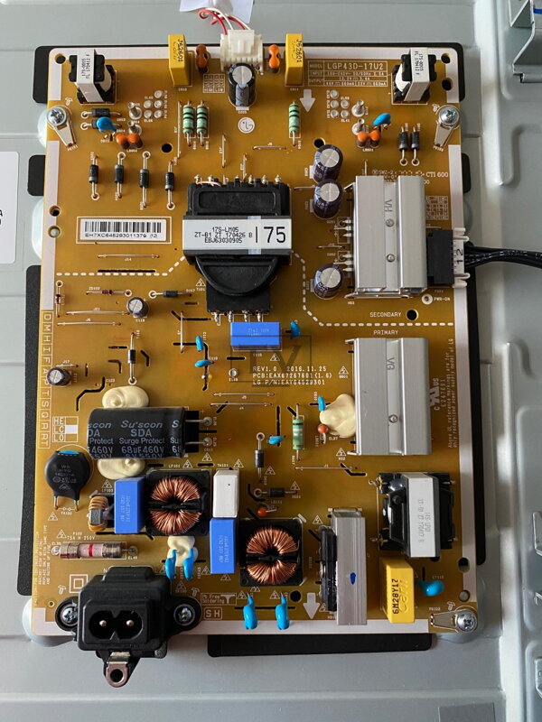 EAX67267601 (1.6) LG 43UJ701V použité náhradní díly EAX67267601 (1.6) LG 43UJ701V použité náhradní díly