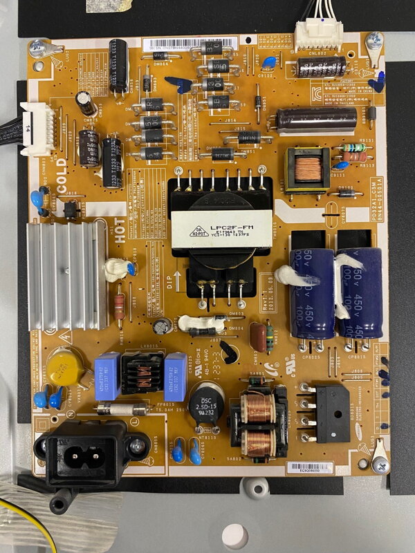 BN44-00501A Samsung UE32ES5500W použité náhradní díly