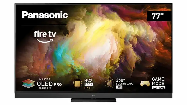 Panasonic Z8BA – nový 77″ OLED televizor se 144Hz obrazem